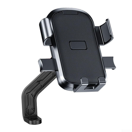 Bicycle Phone Holder - Universal - Shock and Vibration Protection - Bicycle/Motorcycle/Scooter/ATV - Phone Stand - Smartphone Holder - 360 Degree Rotatable - Black.