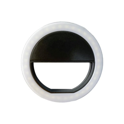LED Ring Light 85mm - Universal & Adjustable - Selfie Ring Light for Phone - Selfie Ring Light for Streaming - Makeup Lamp Round Light - Portable Ring Light - Cheap Studio Lamp.