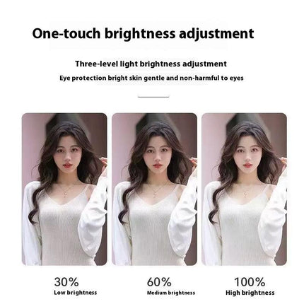 LED Ring Light 85mm - Universal & Adjustable - Selfie Ring Light for Phone - Selfie Ring Light for Streaming - Makeup Lamp Round Light - Portable Ring Light - Cheap Studio Lamp.