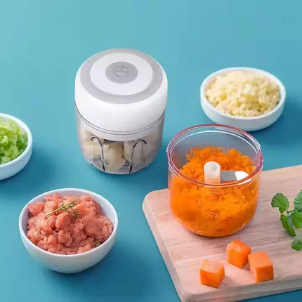 Garlic Press - Ginger Press Set - Stainless Steel - Garlic Press - Garlic Press - Garlic Cutter - Garlic Peeler - Garlic Press - Ginger Press - Durable & Dishwasher Safe - Cordless Electric Garlic Press.