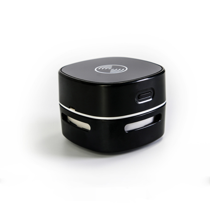 Desk Vacuum Cleaner - Mini Vacuum Cleaner - Table Vacuum Cleaner - Handheld Vacuum Cleaner - Wireless Charger - 2 in 1 - USB Rechargeable - Portable Vacuum Cleaner - Desk Accessories - Gadget - Keyboard Cleaner - Compact - Phone Charger - White - 1 Piece.