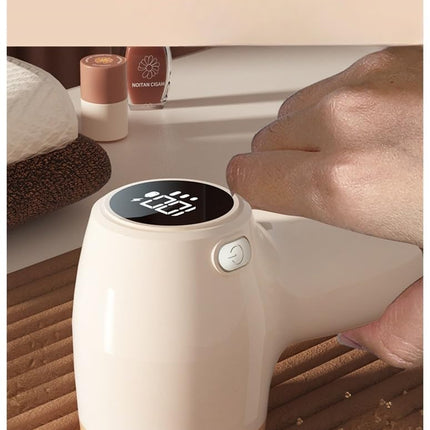 Lint Remover - Lint Trimmer - Lint Remover - Electric Lint Remover - Clothes Roller - Lint Brush - Rechargeable - LED Display - Cordless - Clothes Shaving - Lint Removal - Wool Comb - Beige - 1 Piece.