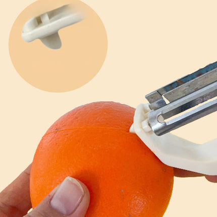 Peeler Set - Potato Peeler - Vegetable Peeler - Asparagus Peeler - Fruit Peeler - Paring Knives - Apple Peeler - Cucumber Peeler - Universal Peeler - Stainless Steel Blade - Kitchen Utensils - Kitchen Tools - Y Peeler - Beige - 2 Pieces.