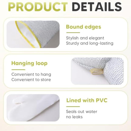 Oven Mitts - BBQ Gloves - Heat Resistant Oven Gloves - Barbecue Accessories - Pot Holders - Kitchen Gloves - Grill Gloves - Cooking Gloves - Baking Utensils - Kitchen Utensils - Non-Slip - Heat Resistant Gloves - Gray - 2 Pieces.
