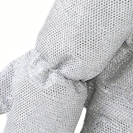 Oven Mitts - BBQ Gloves - Heat Resistant Oven Gloves - Barbecue Accessories - Pot Holders - Kitchen Gloves - Grill Gloves - Cooking Gloves - Baking Utensils - Kitchen Utensils - Non-Slip - Heat Resistant Gloves - Gray - 2 Pieces.