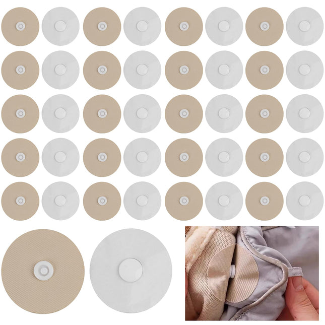 Duvet Clips - Duvet Clamps - Needle-Free Duvet Holders - Duvet Cover Clips - Sheet Clips - Anti-Slip - Bedding Accessories - Curtain Clips - Blanket Clips - Fastening Clips - Bedroom Gadgets - Home Accessories - White - 20 Pairs.