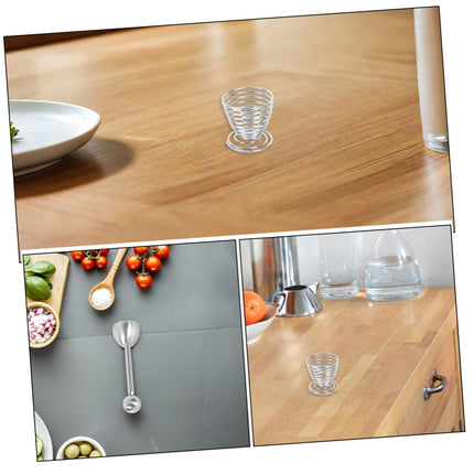 Egg Taper - Egg Cup - Egg Opener - Egg Shell Breaker - Egg Holder - Egg Cracker - Breakfast - Kitchen Utensils - Egg Beater - Kitchen Gadgets - Soft-Boiled Egg - Egg Cracker - Egg Slicer - Dishwasher Safe Stainless Steel - Silver - 2 Piece Set.