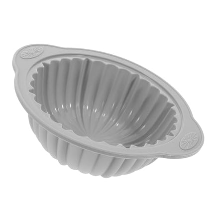 Baking - Baking supplies - Airfryer baking - Baking tray - Kitchen utensils - Baking pan - Cake molds - Silicone baking molds - Silicone baking mat - Silicone mold - Silicone kitchen utensils - Gray - Round - 1 piece.
