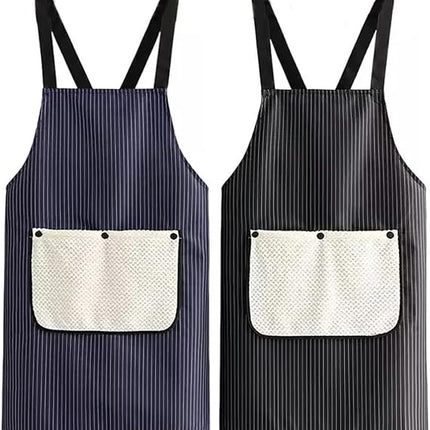 Apron - Women's kitchen apron - Men's kitchen apron - Men's apron - Women's apron - Kitchen apron - With towels - Women's gifts - Father's gifts - Mother's gift - Festive gift - Christmas gifts - Christmas gifts for adults - 3 pieces.