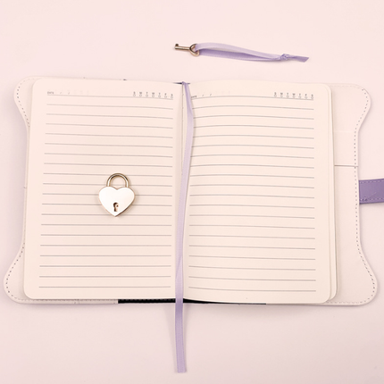 Diary - Journal - diary with lock - password book - Notebook - notebook b6 - diary for adults - books - Retro - Creative - Christmas gifts - Christmas gifts for adults - gift for women - gift for men - 1 piece.