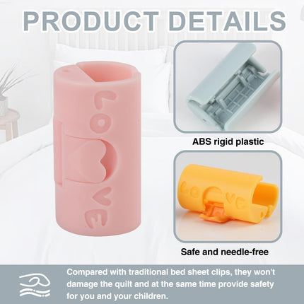 Clothes Pegs - Hanger Clips - Clips - Windproof Pegs - Clothesline Pegs - Trouser Hanger Clips - Clothespins - Velvet Hanger Clips - Laundry Clips - Non-Slip Clothes Clips - Needleless - Pink - Blue - Yellow - 30 pieces.
