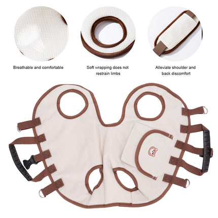 Dog Bag - Dog Carrier Bag - Dog Basket - Dog Cushion - Dog Coat - Dog Accessories - Cat Travel Basket - Dog Supplies - Puppy Bag - Dog Clothing - Cat Transport Box - Cat Basket - Travel Bag - White - 1 Piece.