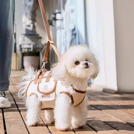 Dog Bag - Dog Carrier Bag - Dog Basket - Dog Cushion - Dog Coat - Dog Accessories - Cat Travel Basket - Dog Supplies - Puppy Bag - Dog Clothing - Cat Transport Box - Cat Basket - Travel Bag - White - 1 Piece.