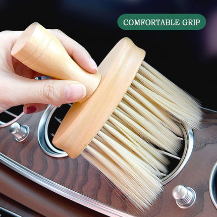 Detailing Brush - Car Interior Brush - Car Accessories - Dust Brush - Air Vent Cleaner - Car Polishing Supplies - Car Brush - Dashboard Brush - Cleaning Brush - 1 Piece.