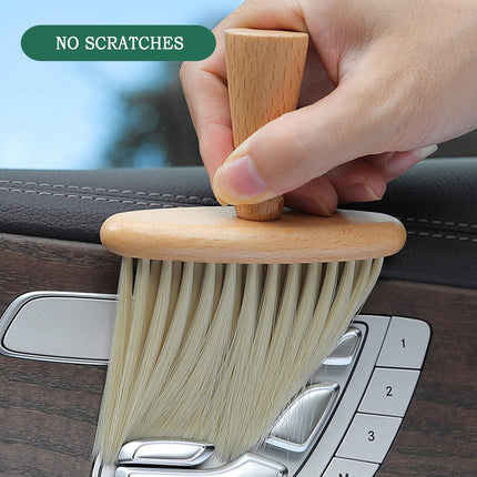 Detailing Brush - Car Interior Brush - Car Accessories - Dust Brush - Air Vent Cleaner - Car Polishing Supplies - Car Brush - Dashboard Brush - Cleaning Brush - 1 Piece.