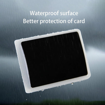 Privacy Card Holder - Anti-Peak - Bank Card Cover - Privacy Shield - ID Card Protection - Opaque - Discreet Use - Protective Covers - Driver's License Holder - Black - Card Holder - Matte - Scratch Resistant - 100 Pieces.