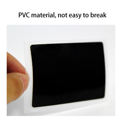 Privacy Card Holder - Anti-Peak - Bank Card Cover - Privacy Shield - ID Card Protection - Opaque - Discreet Use - Protective Covers - Driver's License Holder - Black - Card Holder - Matte - Scratch Resistant - 100 Pieces.
