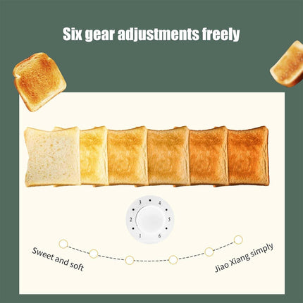 Toaster - Toaster - Toaster 2 Slices - Electric Toaster - Toasting Appliance - Kitchen Appliance - Kitchen Utensils - Bread Toaster - Kitchen Utensils - Household Appliances - Breakfast Appliance - White Toaster - White - 1 Piece.