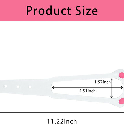 Door Stopper - Door Holder - Door Holder - Dog Barrier - Cat Flap Alternative - Door Stop - Door Catch - Door Hook - Ventilation - Pet Accessories - Door Security - Adjustable - Cat Paw - White - 2 pieces.