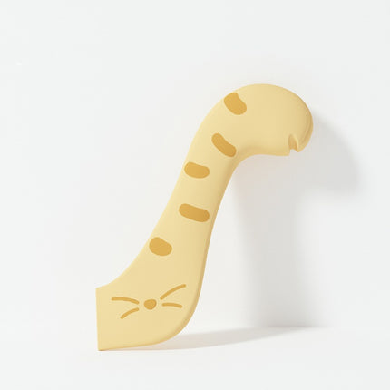 Pot Licker - Cat Food Spoon - Spatula - Can Opener - Dog Food Spoon - Feeding Spoon - Silicone Spatula - Pet Supplies - Pet Accessories - Food Scoop - Cans - Wet Food - Cat Paw Design - Kitchen Utensils - Multicolor - Pack of 3.