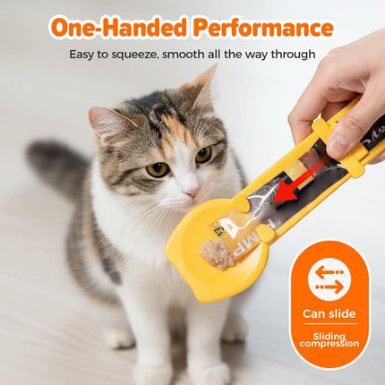 Cat Food Spoon - Cat Treats - Lick Snack - Liquid Snack - Feeding Spoon - Pet Supplies - Pet Accessories - Food Scoop - Treats - Dispenser - Food Bowl Accessories - Dog Food - Snack Holder - Multicolor - 4 pieces.