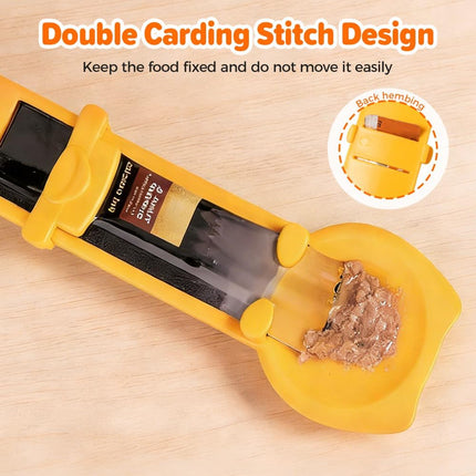 Cat Food Spoon - Cat Treats - Lick Snack - Liquid Snack - Feeding Spoon - Pet Supplies - Pet Accessories - Food Scoop - Treats - Dispenser - Food Bowl Accessories - Dog Food - Snack Holder - Multicolor - 4 pieces.
