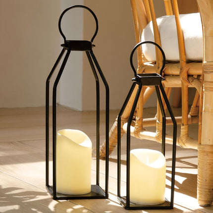 LED Candles - Pillar Candles - Indoor Mood Lighting - Flameless Candles - Candle Set - Electric Candles - Home Accessories - Table Decoration - Christmas Lights - LED Lights - Living Room Decoration - White - 5 Pieces.