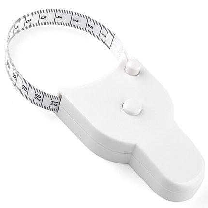 Measuring Tape - Body Measuring Tape - Circumference Measurement - Losing Weight - Waist Measurement - Fitness Accessories - Centimeter - Tailor's Tape - Roll-up - Body Measurement - Muscle Mass - Waist Circumference - Measuring Tape - White - 1 Piece.