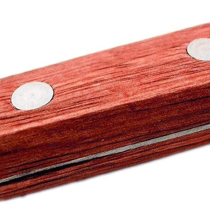 Spreading Knife - Butter Knife - Breakfast Knife - Serrated Knife - Cutlery - Cheese Knife - Snack Board - Sandwich Knife - Spatula - Stainless Steel - Wooden Handle - Kitchen Utensils - Tapas - Lunch - Sandwich Knife - Silver and Brown - Set of 4.