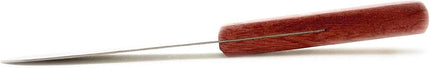 Spreading Knife - Butter Knife - Breakfast Knife - Serrated Knife - Cutlery - Cheese Knife - Snack Board - Sandwich Knife - Spatula - Stainless Steel - Wooden Handle - Kitchen Utensils - Tapas - Lunch - Sandwich Knife - Silver and Brown - Set of 4.