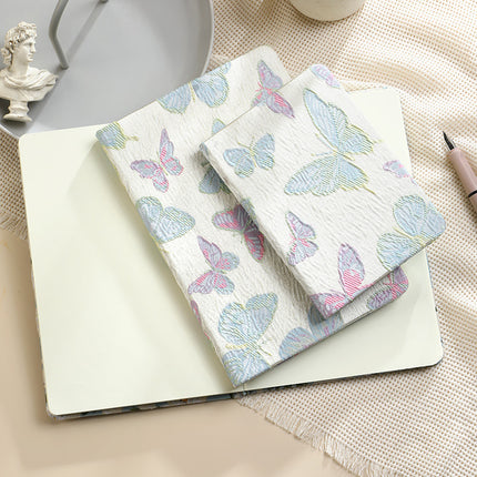 A5 Notebook - Diary - Bullet Journal - Writing Book - Notebook - Tulips - Sketchbook - Notepad - Travel Diary - Office Supplies - School Supplies - Gift for Her - Journal - Hardcover - Yellow and Green - 1 Piece.