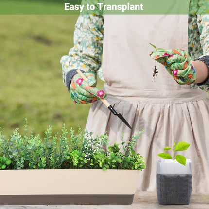 Grow Bags - Gardening - Grow Pots - Vegetable Garden - Seedlings - Plant Bags - Non-woven Grow Bags - Growing Set - Breathable Fleece - Vegetable Garden Package - Combination Set - Sowing - Cuttings - Mix - Vegetable Garden - Vegetable Gardening - Sustain.