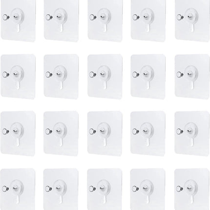 Self-Adhesive Nail - 20 pieces - Adhesive Nails - Self-Adhesive Hanging System - Adhesive Screw.