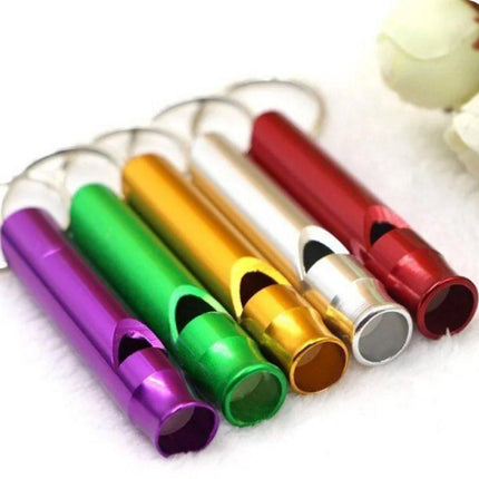 5x Emergency Whistle | Emergency Whistles | Keychain with emergency whistle | In Case of Emergency.