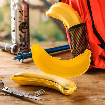 Banana Container | Lunchbox | Fruit Container | Banana Box | YELLOW.