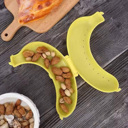 Banana Container | Lunchbox | Fruit Container | Banana Box | YELLOW.