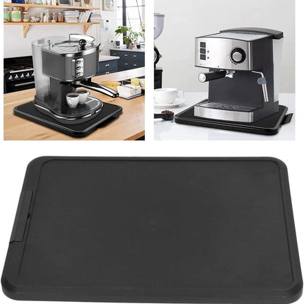 Allecto Kitchen Appliance Sliding Tray - Rolling Tray - Handy - Black - Storage Accessories - Suitable for various models - Kitchen Appliance Storage System.