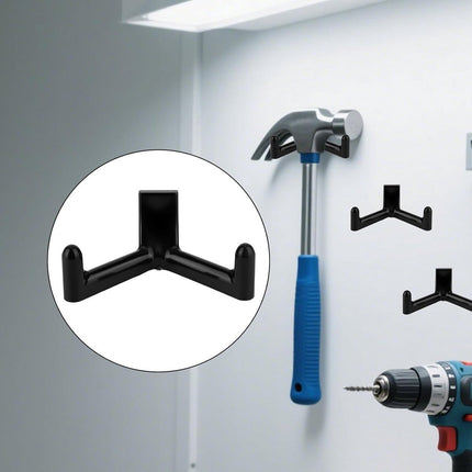 Allecto plus - Tool hooks for Garden Shed - Storage accessories for Shovels and Rakes.