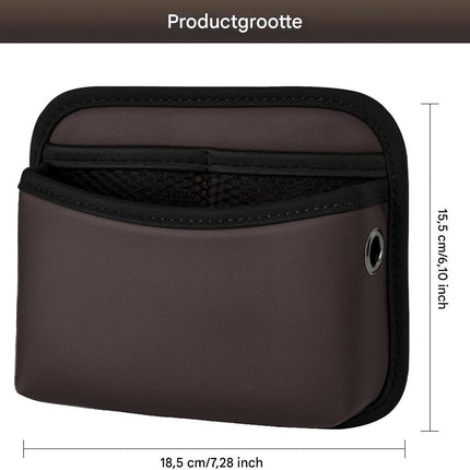 Car storage bag - 18*15*5.5 cm - Car storage bag - Storage - Universal car storage bag - Self-adhesive storage bag - Car essentials - Universal storage accessories for the car seat holder.