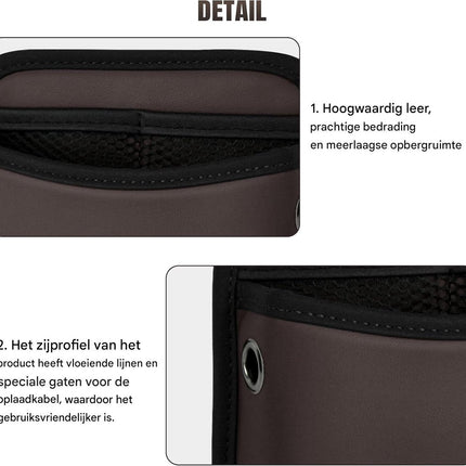 Car storage bag - 18*15*5.5 cm - Car storage bag - Storage - Universal car storage bag - Self-adhesive storage bag - Car essentials - Universal storage accessories for the car seat holder.