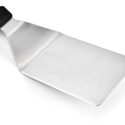 Stainless Steel BBQ Spatula - Barbecue Spatula - BBQ Accessories - Spatula - BBQ Essentials - Steak Spatula - Barbecue Spatula - Kitchen Tools - Barbecue Spatula - Stainless Steel Spatula - Teppanyaki Spatulas - Grill Spatula - Stainless Steel Grill Scrap.