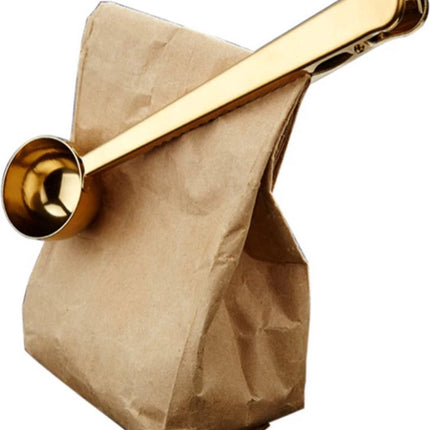 Coffee Scoop – Measuring Scoop – Coffee Accessories – Scoop – Scoops – Coffee Scoop – Airtight Seal – Closure – Seal – Grey – 3D.