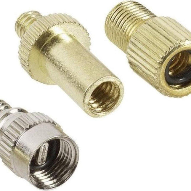 Adapter for bicycle valve - 3-piece - bicycle valve - adapter.