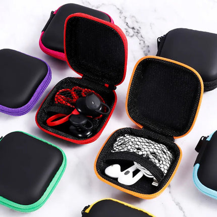 Earbud Storage Case | Case | Pouch | Organizer | For Storing Earbuds And Charging Cables | Storing Keys | USB |.