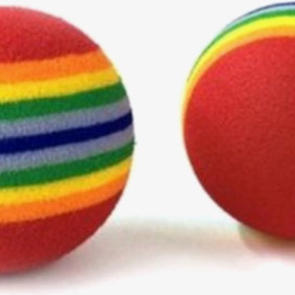4 Pieces Cat Balls | Cat Toys | Cat Toys | Interactive Play | Kittens | 3.5 CM | Rainbow 4 Pieces.