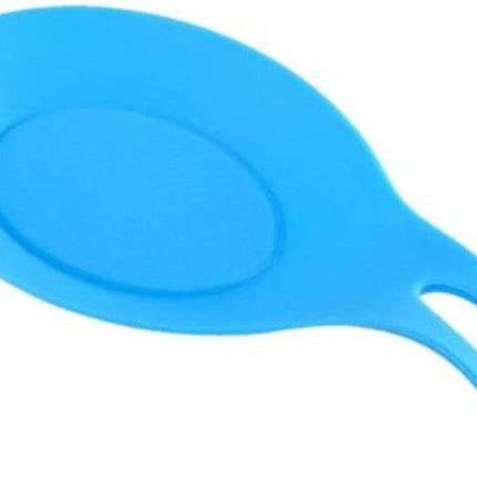 Spoon Mat | Kitchen Utensil Holder | Kitchen Tool | Kitchen Accessories | Heat Resistant | Silicone | Keep Your Countertop Clean | 20x10 CM | BLUE.