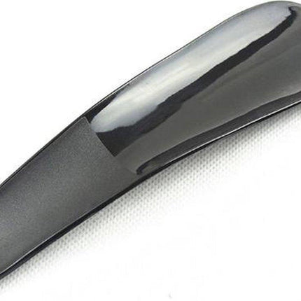 Plastic Shoehorn 16 CM | Shoe Entry Aid | Shoe Accessories | BLACK.