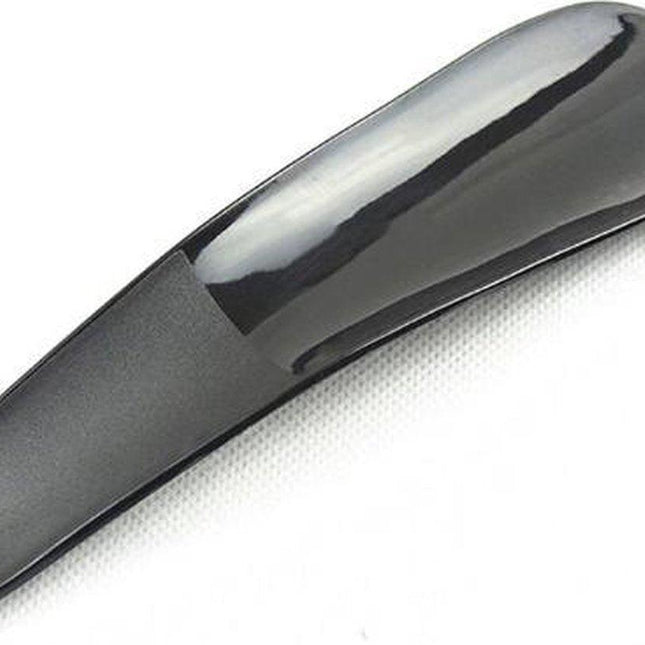 Plastic Shoehorn 16 CM | Shoe Entry Aid | Shoe Accessories | BLACK.