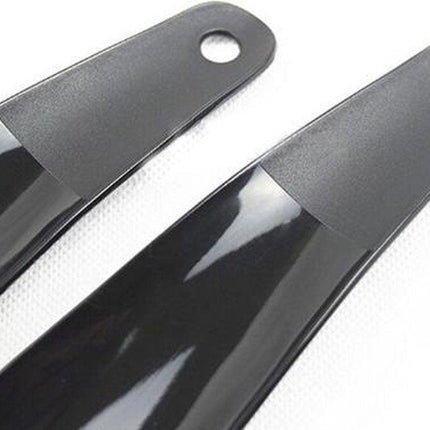 Plastic Shoehorn 16 CM | Shoe Entry Aid | Shoe Accessories | BLACK.