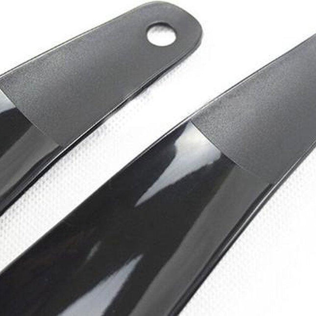 Plastic Shoehorn 16 CM | Shoe Entry Aid | Shoe Accessories | BLACK.